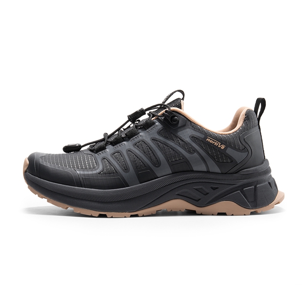 Women's Non-Slip Lightweight Hiking Shoes - CARBON BLACK - 5